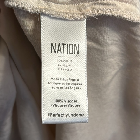 Nation Ltd. Lila Ombré Sateen Maxi Dress - Picture 12 of 13